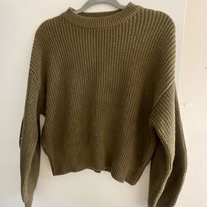 H&M olive sweater size s